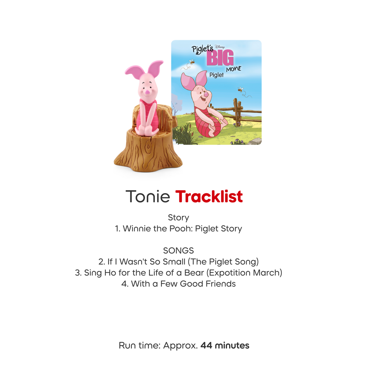 Tonies - Disney Winnie the Pooh: Piglet Tonie - Electronics