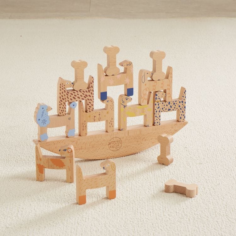 Wonder & Wise - Dog Gone Balancing Game - Infants