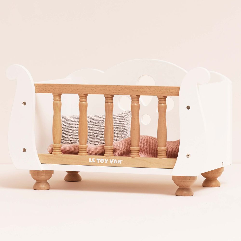 Le Toy Van - Dolls Wooden Cot - Dolls