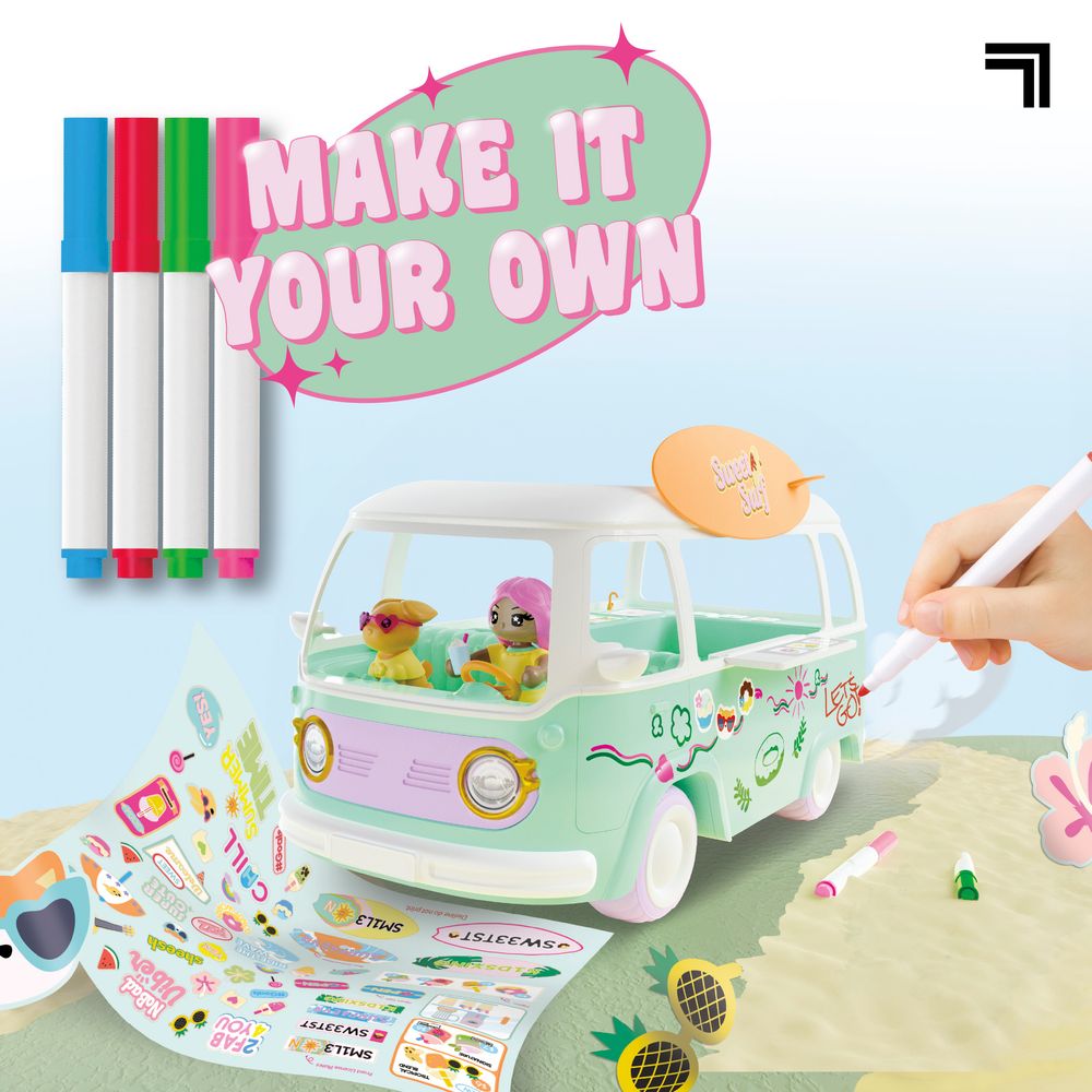 Sharper Image - Doodle Sweets Shop Customizable RC Van - Vehicles