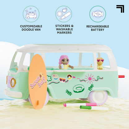 Sharper Image - Doodle Sweets Shop Customizable RC Van - Vehicles