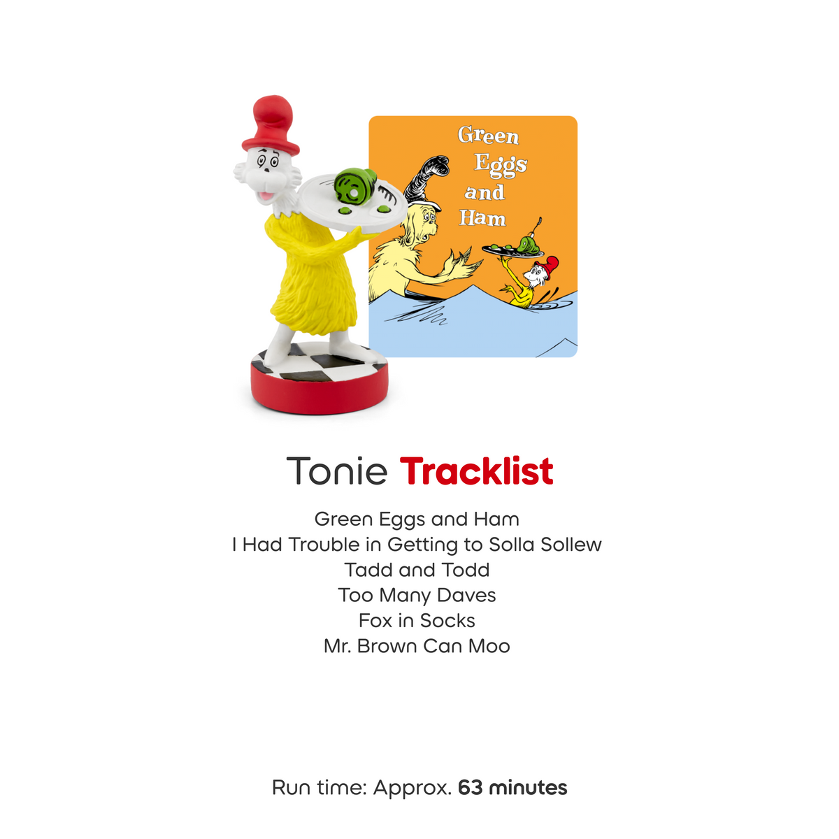 Tonies - Dr. Seuss: Green Eggs & Ham Tonie - Electronics