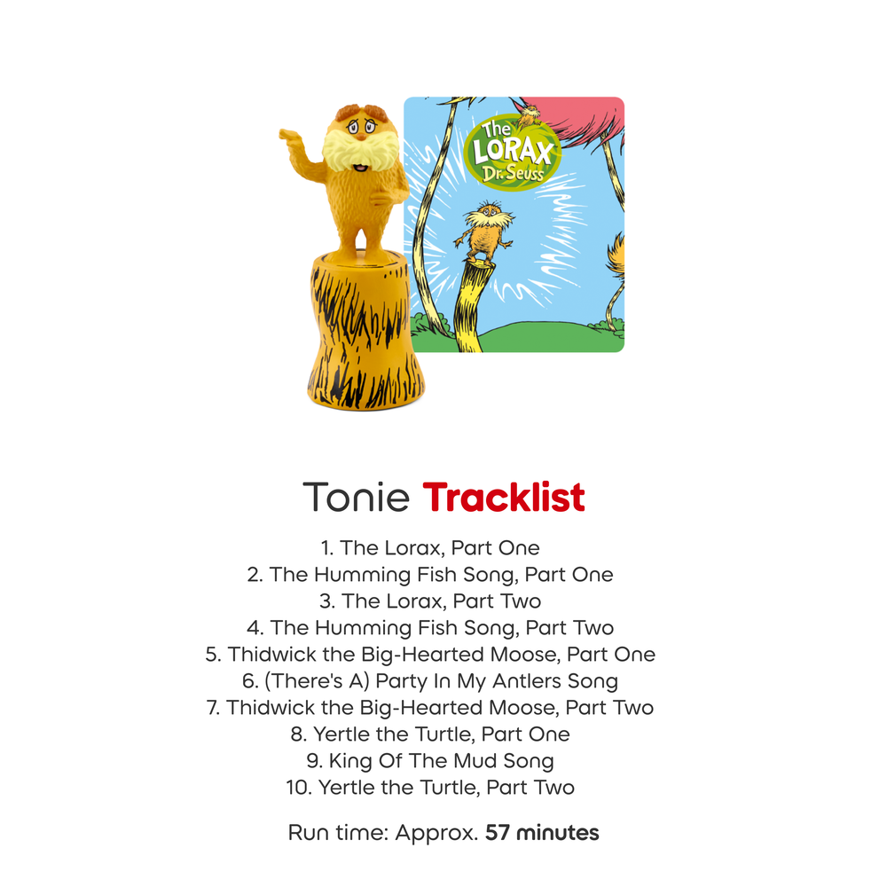 Tonies - Dr. Seuss - The Lorax Tonie - Electronics