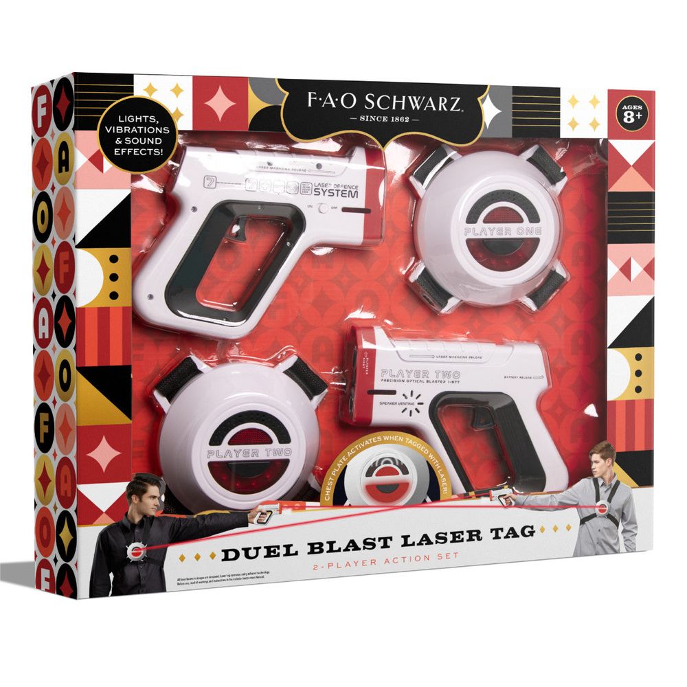 FAO Schwarz - Dual Blast Laser Tag Set - Electronics