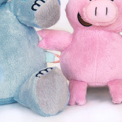 Yottoy - Elephant & Piggie Plush Pair - Plush