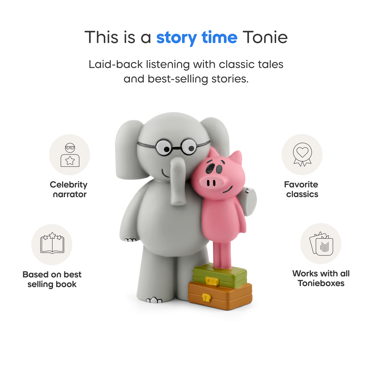 Tonies - Elephant & Piggie Tonie - Electronics
