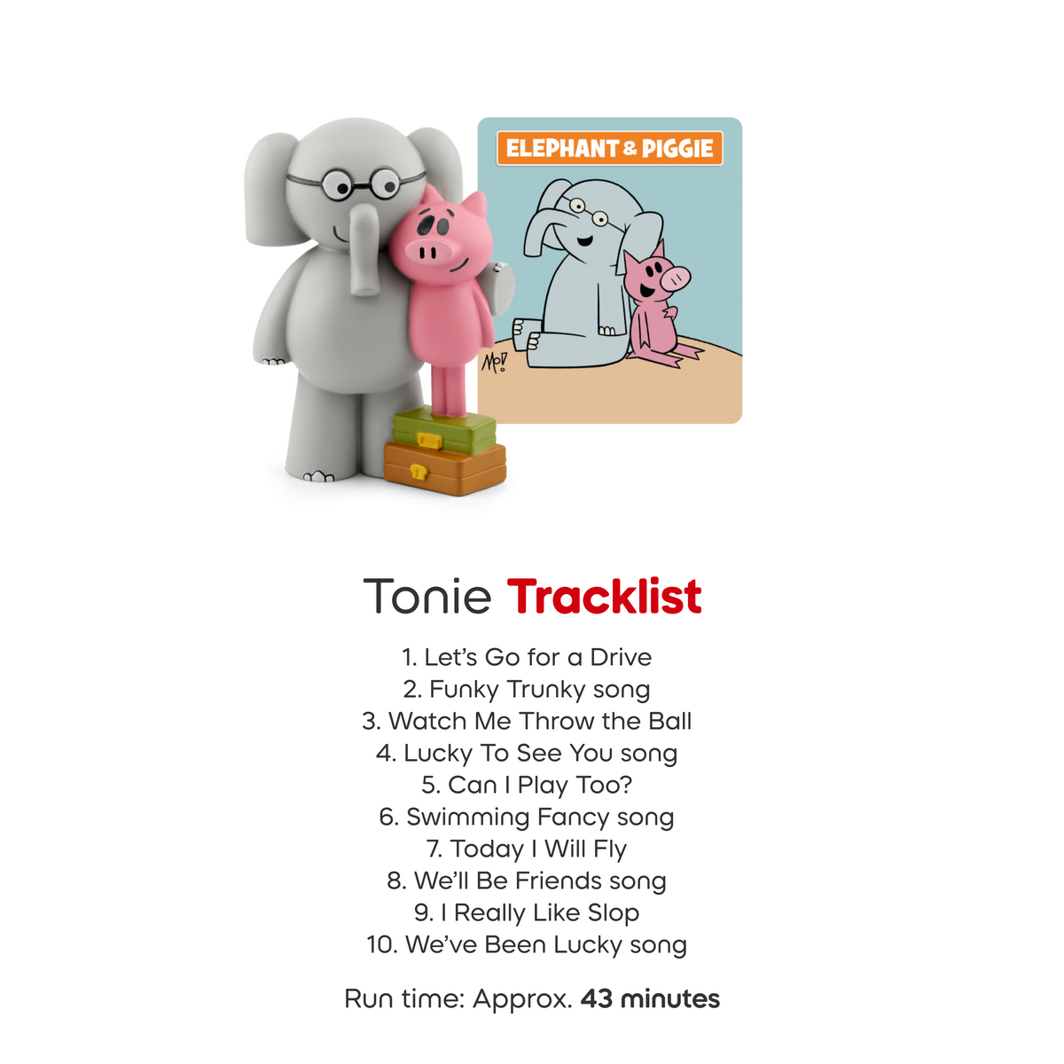 Tonies - Elephant & Piggie Tonie - Electronics