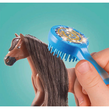 Playmobil - Equestrian Jumping Arena with Zoe and Blaze Playset - Preschool