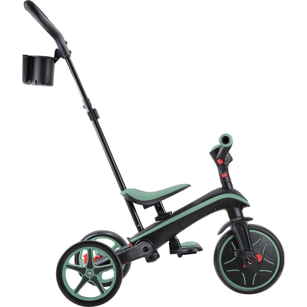 Globber - Explorer Foldable Trike 4 in 1 - Olive - Outdoor