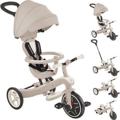 Globber - Explorer Trike Eco 4-in-1 - Coconut - Outdoor