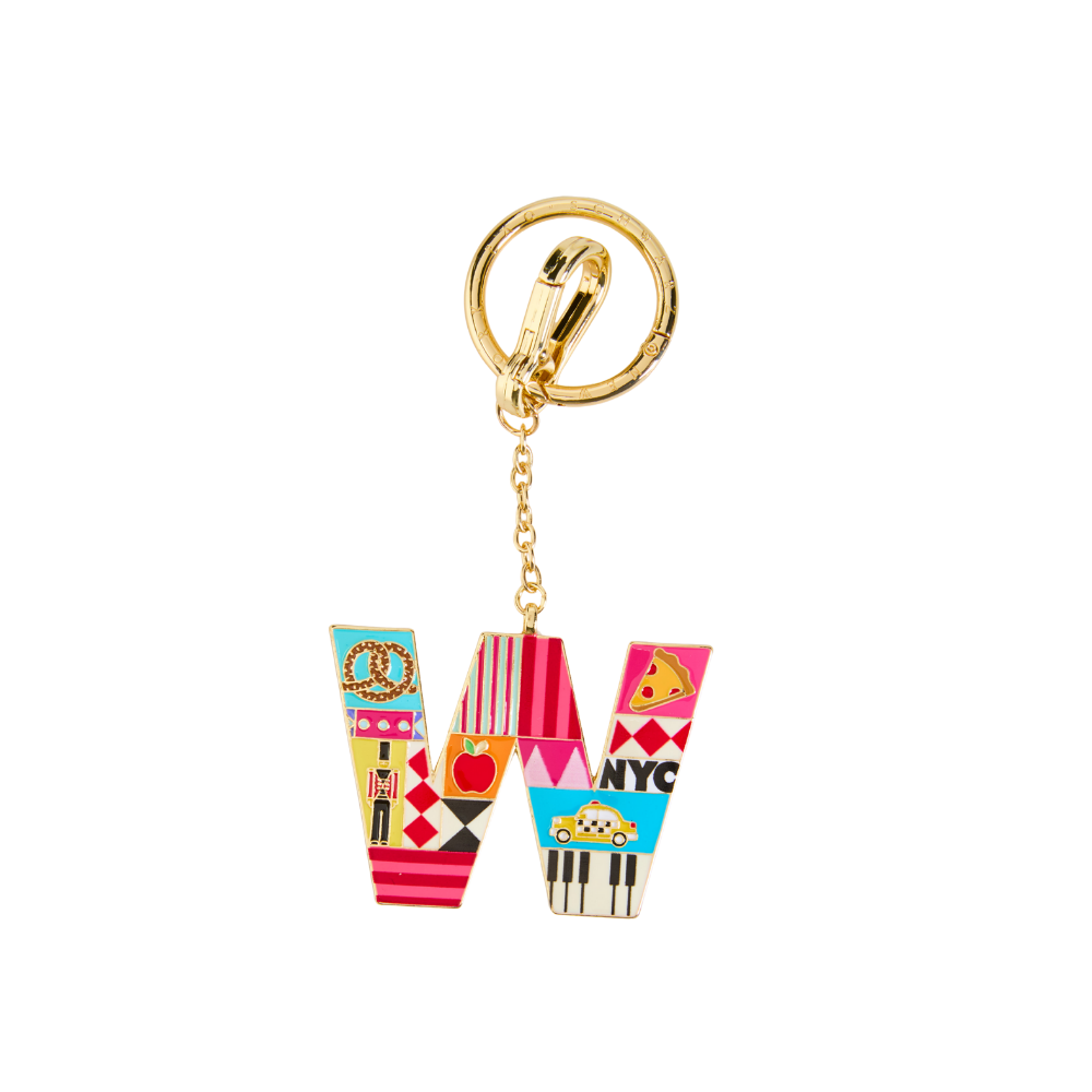 FAO Schwarz - FAO Initial Keychain - W - Souvenirs