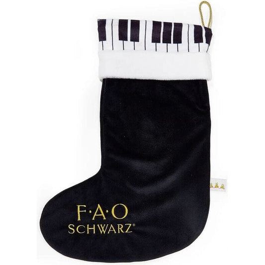 Bunnies By The Bay - FAO Schwarz Piano Stocking - Holiday