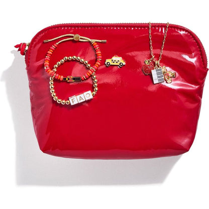 Minibar by BaubleBar - FAO Schwarz Red Pouch with Jewelry Set - Trend Accessories
