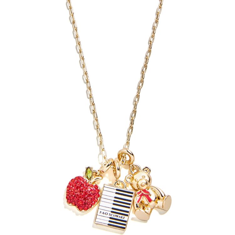 Minibar by BaubleBar - FAO Schwarz Red Pouch with Jewelry Set - Trend Accessories