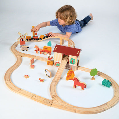 Mentari - Farmyard Train Set - Preschool