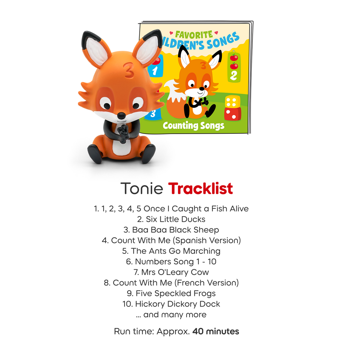 Tonies - Favorite Children's Songs: Counting Songs Tonie - Electronics