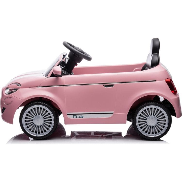 Best Ride on Cars - Fiat 500 12V Ride On Car - Pink - Outdoor