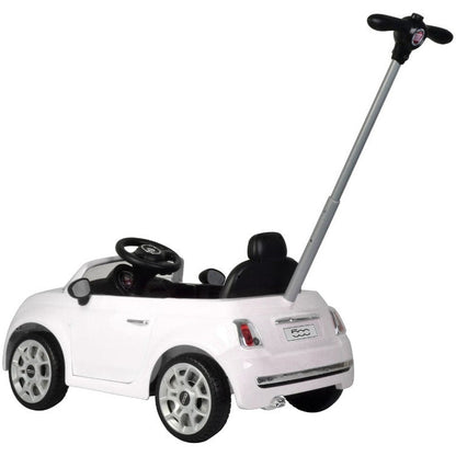 Best Ride on Cars - Fiat Push Car - White - Outdoor