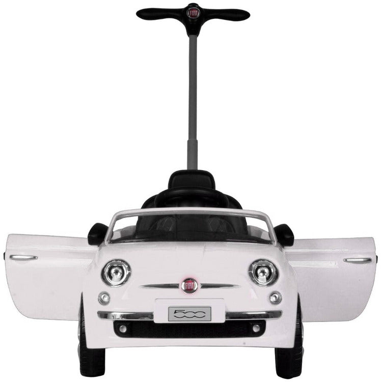 Best Ride on Cars - Fiat Push Car - White - Outdoor