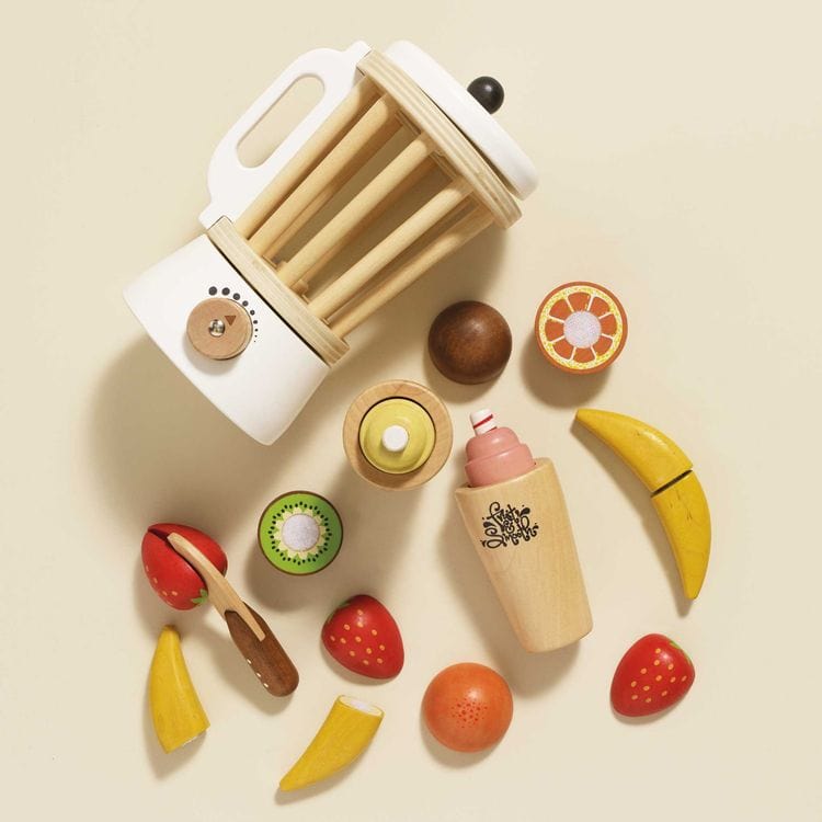 Le Toy Van - Fruit & Smoothie Blender Set - 20 Pieces - Preschool