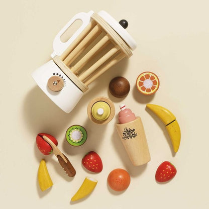 Le Toy Van - Fruit & Smoothie Blender Set - 20 Pieces - Preschool