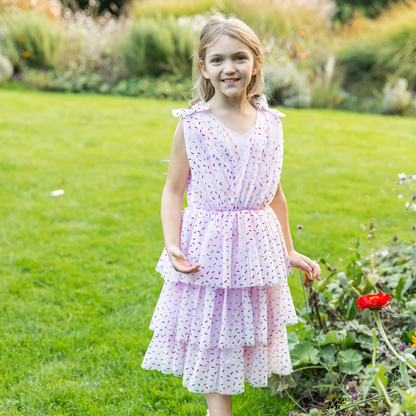Great Pretenders - Funfetti Dress - Size 7-8 Years - Dress up