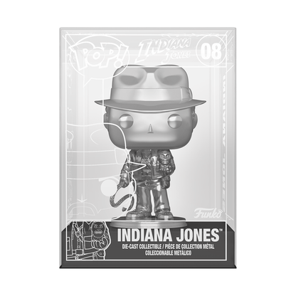 Funko - Funko POP! Die-Cast Indiana Jones with Idol - World of Funko