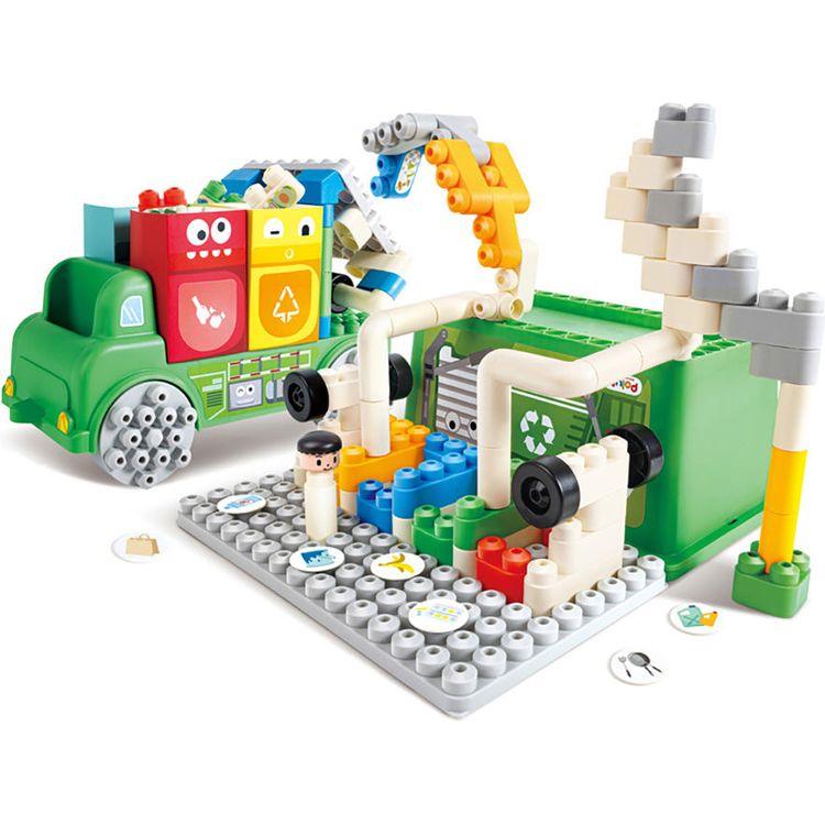 Hape - Garbage Sorting Truck - STEM