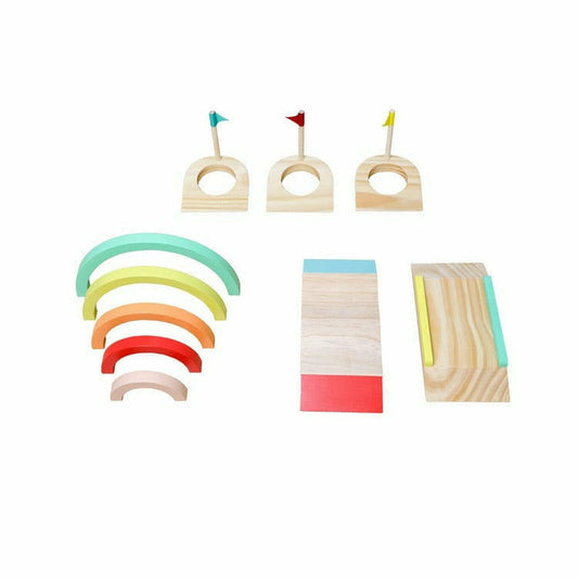 Wonder & Wise - Good Wood Mini Golf Game - Preschool