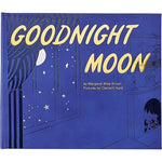 Graphic Image - "Goodnight Moon" Book in Blue Bonded Leather - Books