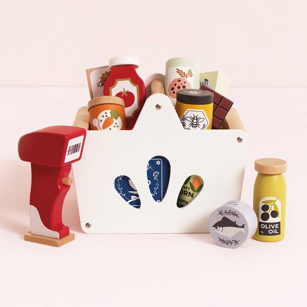 Le Toy Van - Groceries Set & Scanner - Preschool