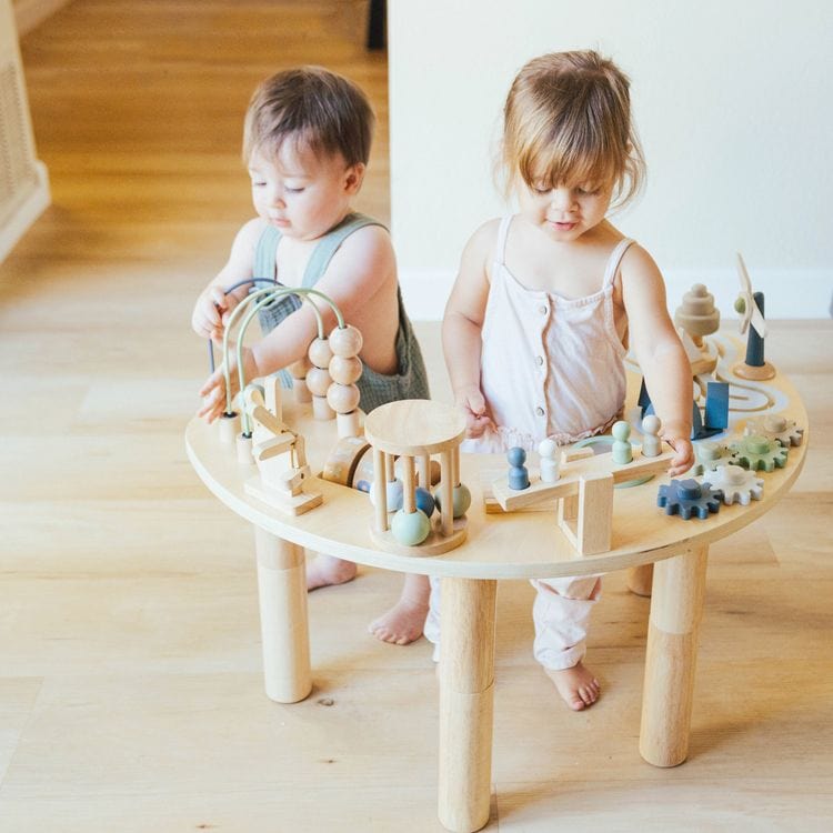 Wonder & Wise - Hi-Lo Wood Activity Table - Infants
