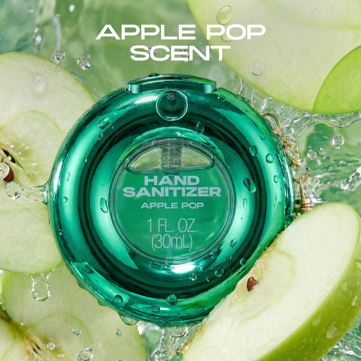 FAO Schwarz - Hydrating Hand Sanitizer Spray – Apple Pop - Fashion Activity and Roleplay