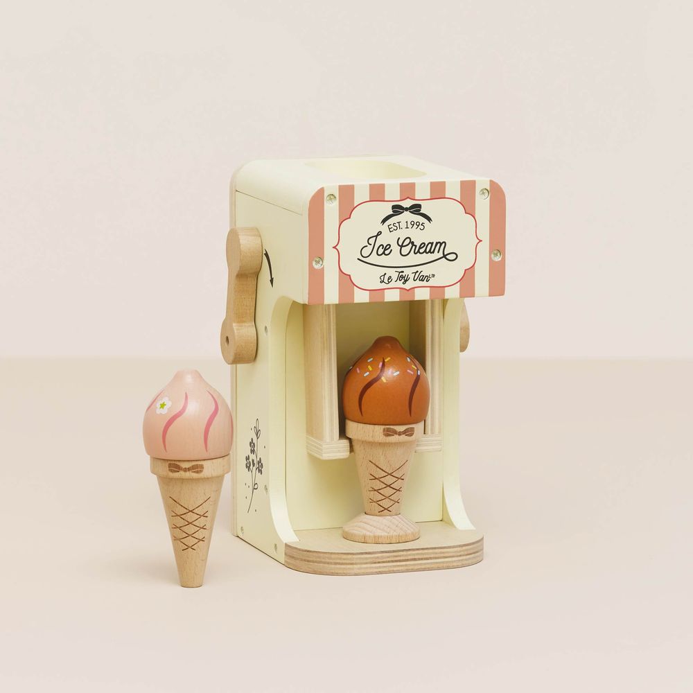 Le Toy Van - Ice Cream Machine & Play Food Cones - Preschool