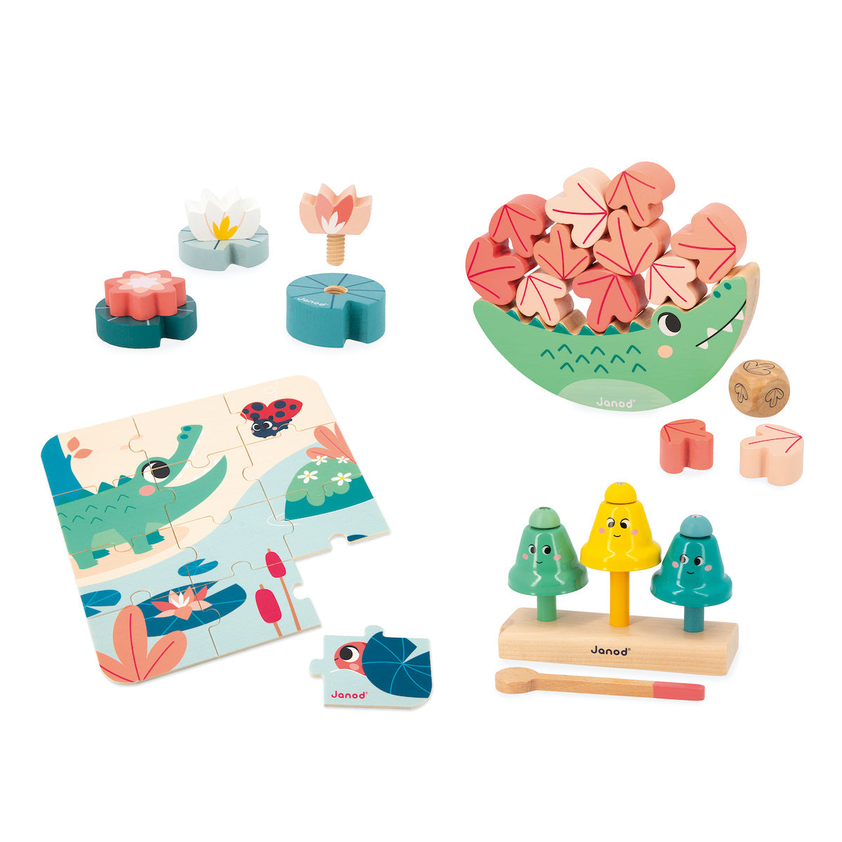 Janod - Janod Developmental Activity Box - 24 Months - Infants