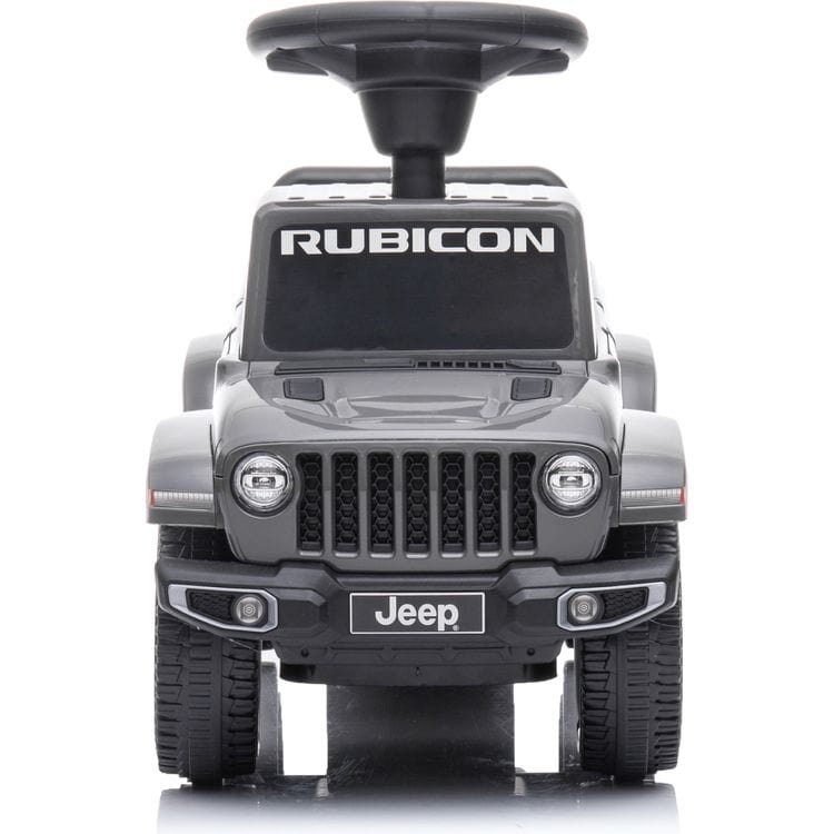 Freddo - Jeep Rubicon Foot to Floor Ride On - Grey - Outdoor