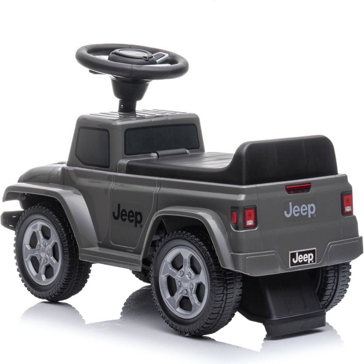 Freddo - Jeep Rubicon Foot to Floor Ride On - Grey - Outdoor