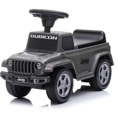 Freddo - Jeep Rubicon Foot to Floor Ride On - Grey - Outdoor