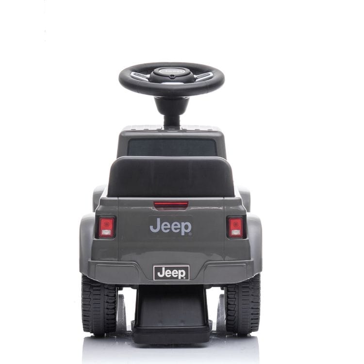 Freddo - Jeep Rubicon Foot to Floor Ride On - Grey - Outdoor