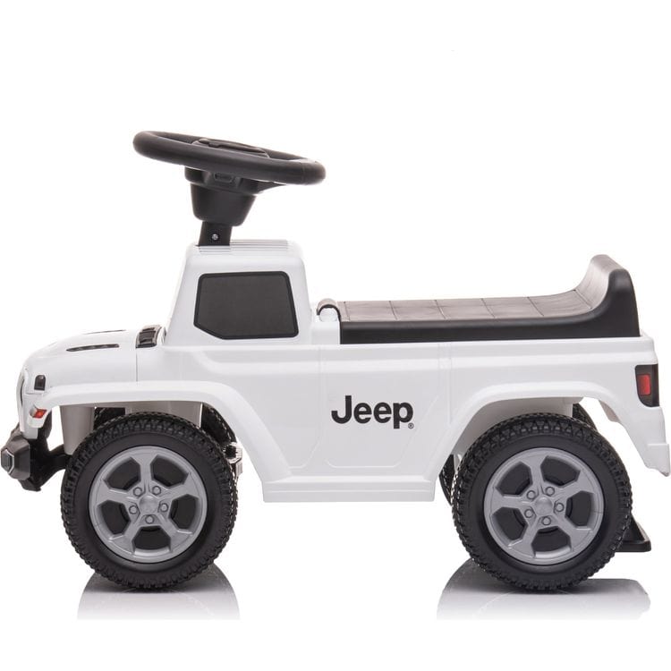 Freddo - Jeep Rubicon Foot to Floor Ride On - White - Outdoor