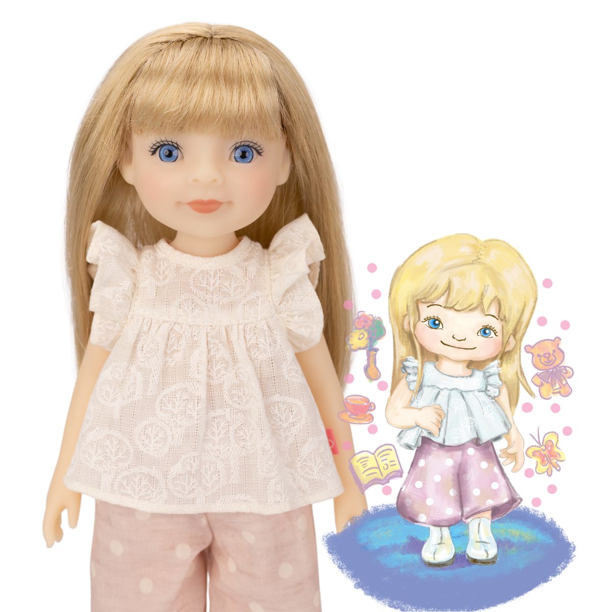 Ruby Red Fashion Friends - Jolli Buddies - Lisa 12.5" Collectible Doll - Dolls