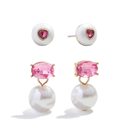 Minibar by BaubleBar - Kids Pearl Earring Set - Trend Accessories