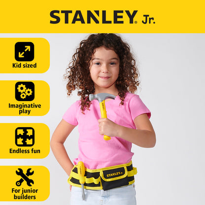 Stanley Jr. - Kids Tool Box - 25-Piece Toy Tool Set - Preschool