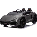 Freddo - Lamborghini Revuelto 24V 2 -Seater Ride on Car- Black - Outdoor