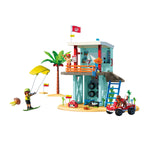 Playmobil - Lifeguard Tower with Beach Buggy Playset - Preschool