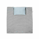Rian Tricot - Light Blue Cocoon Blanket - Room Decor