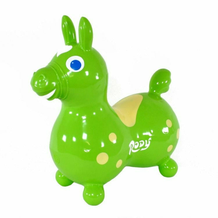 Rody® - Lime Green Rody Horse Inflatable Bouncer Ride-on - Preschool