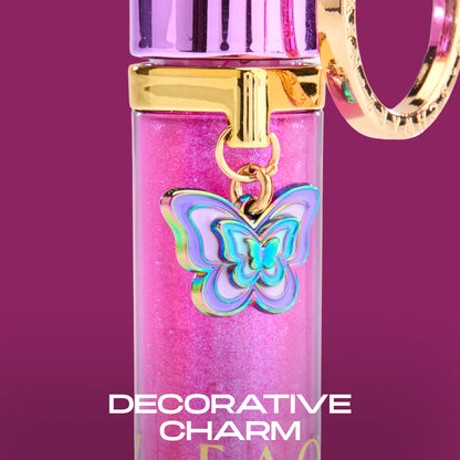 FAO Schwarz - Lip Gloss Keychain – Juice Pop - Fashion Activity and Roleplay