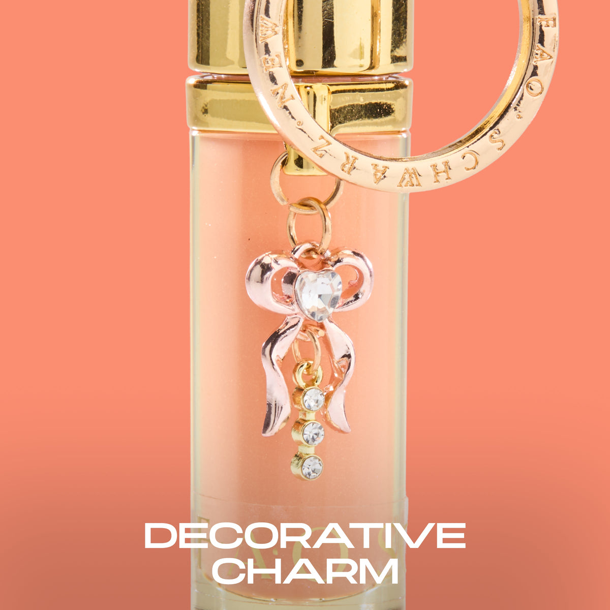 FAO Schwarz - Lip Gloss Keychain – Soft Vibe - Fashion Activity and Roleplay