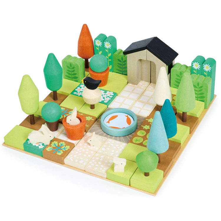 Tender Leaf Toys - Little Garden Designer Wooden Toy - Preschool